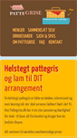 Mobile Screenshot of pattegrise.dk